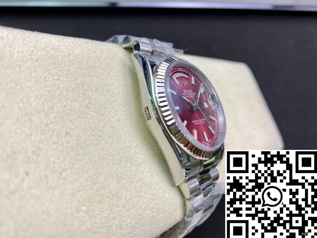 White 18k Factory 942 WaterResistant EW Gold Date Rolex 118239 Day 0807